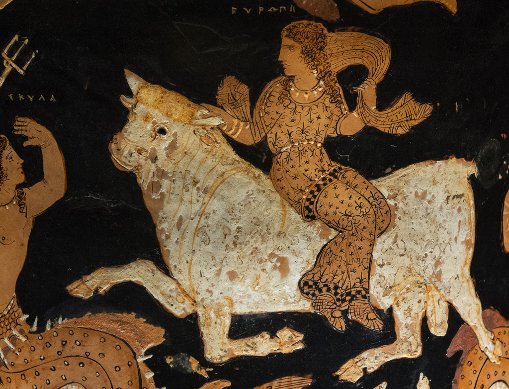Финикийская богиня 7. Похищение Европы бык Зевс. Зевс похищает Европу картина. Миф про быка Зевса Европу. Картина бык Зевс Европа.