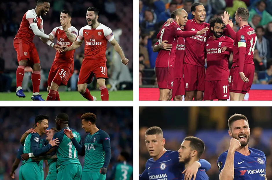 ingiltere de kac takim avrupa ya sampiyonlar ligi uefa avrupa ligi gidiyor tozlu mikrofon