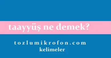 avrat ne demek kelime anlami ve kokeni nedir tozlu mikrofon