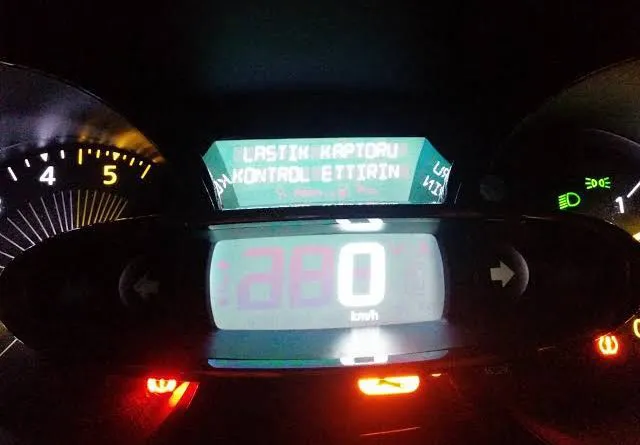 lastik kaptoru kontrol ettirin uyarisi cozumu tozlu mikrofon